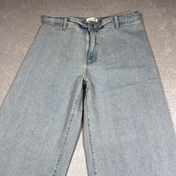 Universal Thread Jeans Womens Size 14 Sailor Wide Leg Piernra Ancha Me - Picture 2 of 12